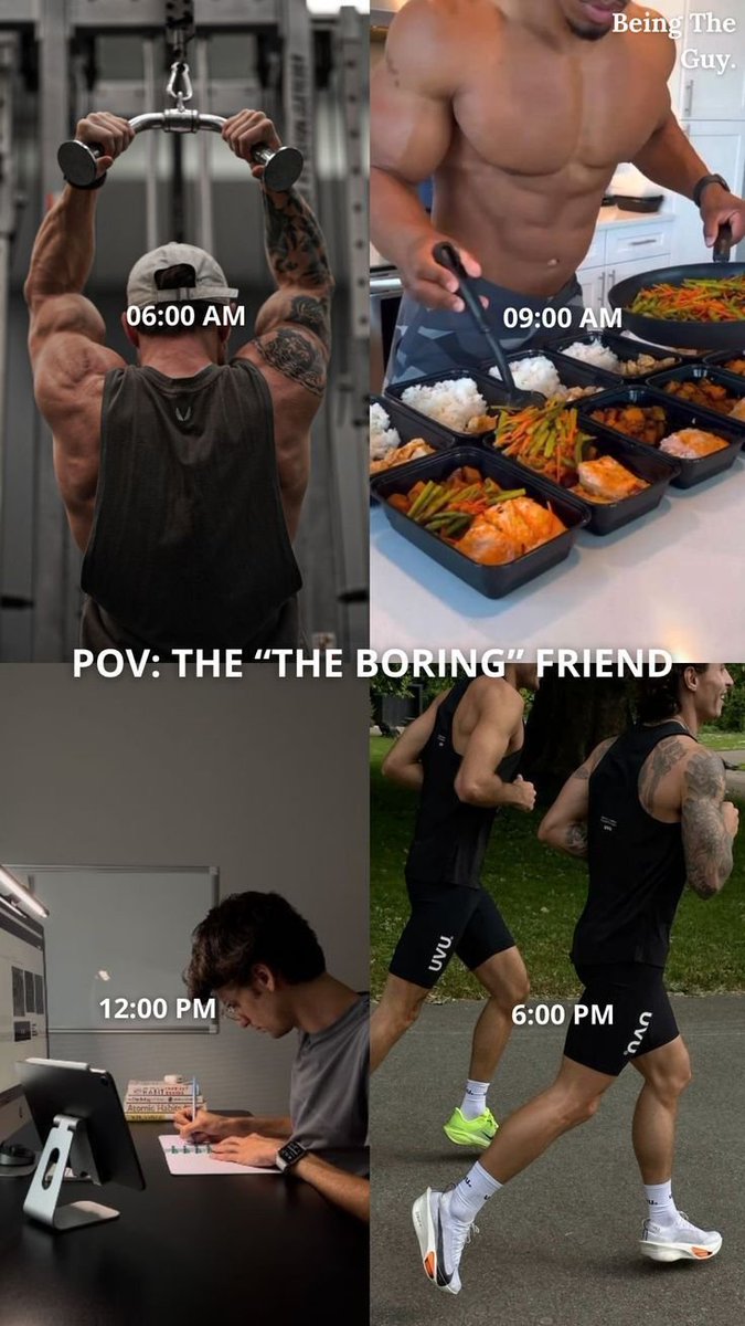 7 MEN YOU SHOULD STUDY IN 2026

1. Marcus Aurelius - for restraint.
2. Miyamoto Musashi - for focus.
3. Leonardo da Vinci - for curiosity.
4. Friedrich Nietzsche - for depth.
5. David Goggins - for pain tolerance.
6. Steve Jobs - for vision.
7. Bruce Lee - for discipline in