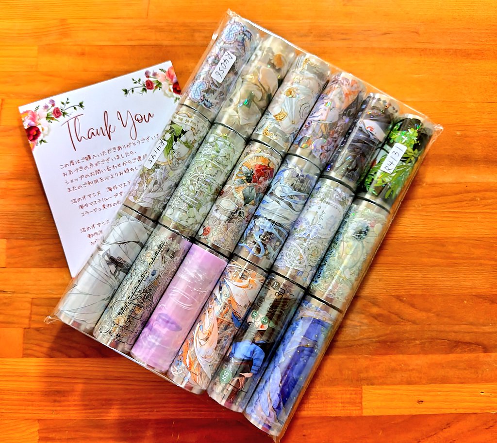 海外マステ・PETテープ・雑貨販売☆沼のオアシス (@numa_oasis