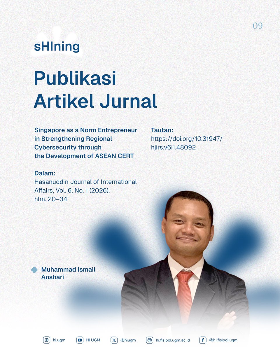 Departemen Ilmu Hubungan Internasional UGM tweet media