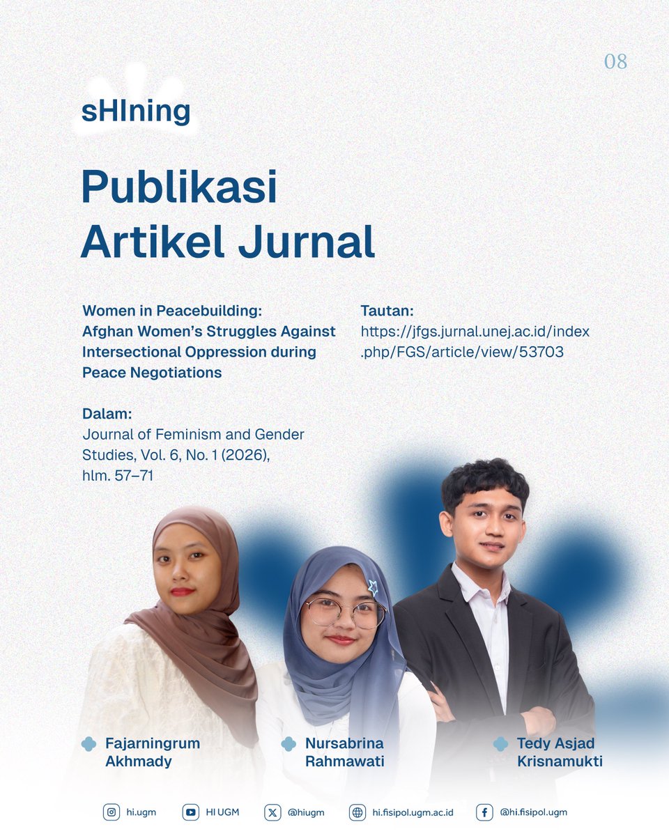 Departemen Ilmu Hubungan Internasional UGM tweet media