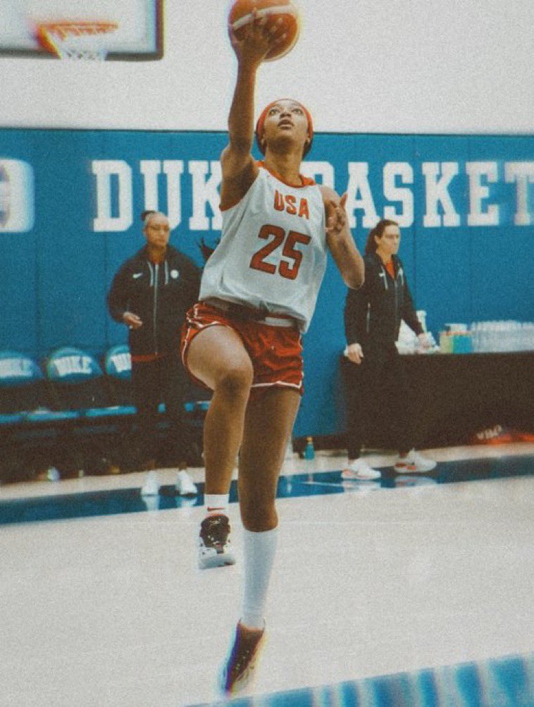I’m glad I got to see 5 on the court. She’s healthy, in shape. On to Puerto Rico 🇺🇸