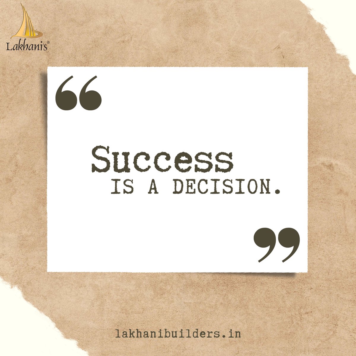 LakhaniBuilder's tweet image. Success is a decision you make before the world sees the result. Choose growth choose vision choose excellence with Lakhani’s Group. Building dreams shaping futures.
#SuccessMindset #Motivation #LakhanisGroup #DreamBig