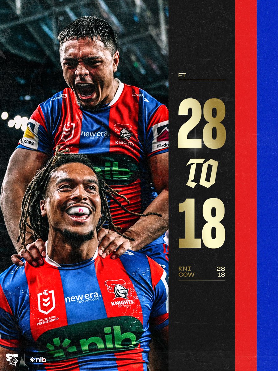 NRLKnights's tweet photo. Vegas W‼️ https://t.co/TGIxfoNk86