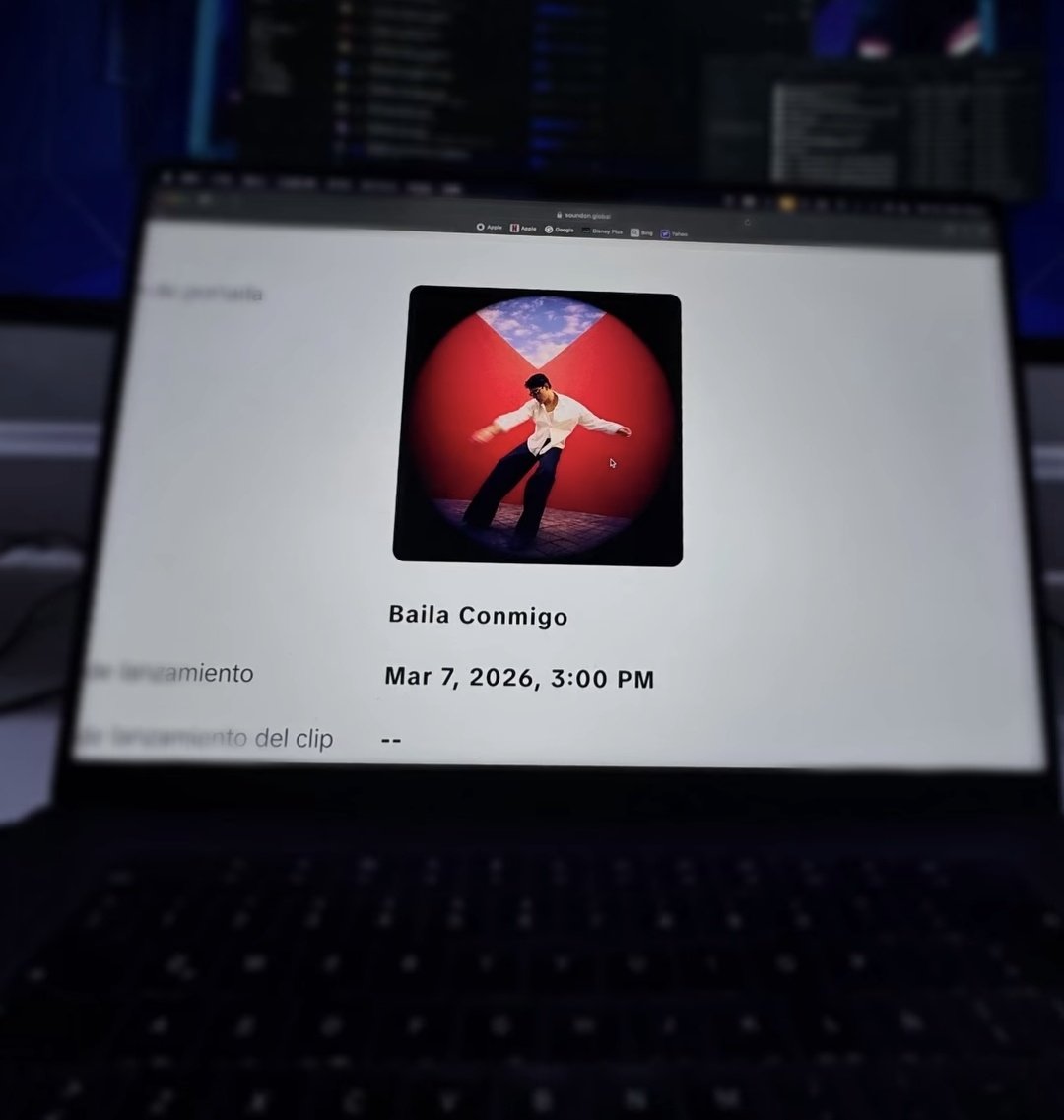 si ya estaba de insoportable con Baila conmigo, me disculpo por la persona en la que me voy a convertir apartir del 7 de marzo