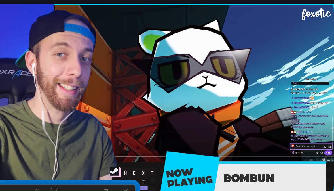 foxoticTV's tweet photo. Up NEXT BOMBUN makes and EXPLOSIVE entry! Looks SWEET
💣🐰 https://t.co/C3iOejN8FG

@kekitopu 
#steamnextfest #nextfest #indiegames https://t.co/02xPRUcjk6