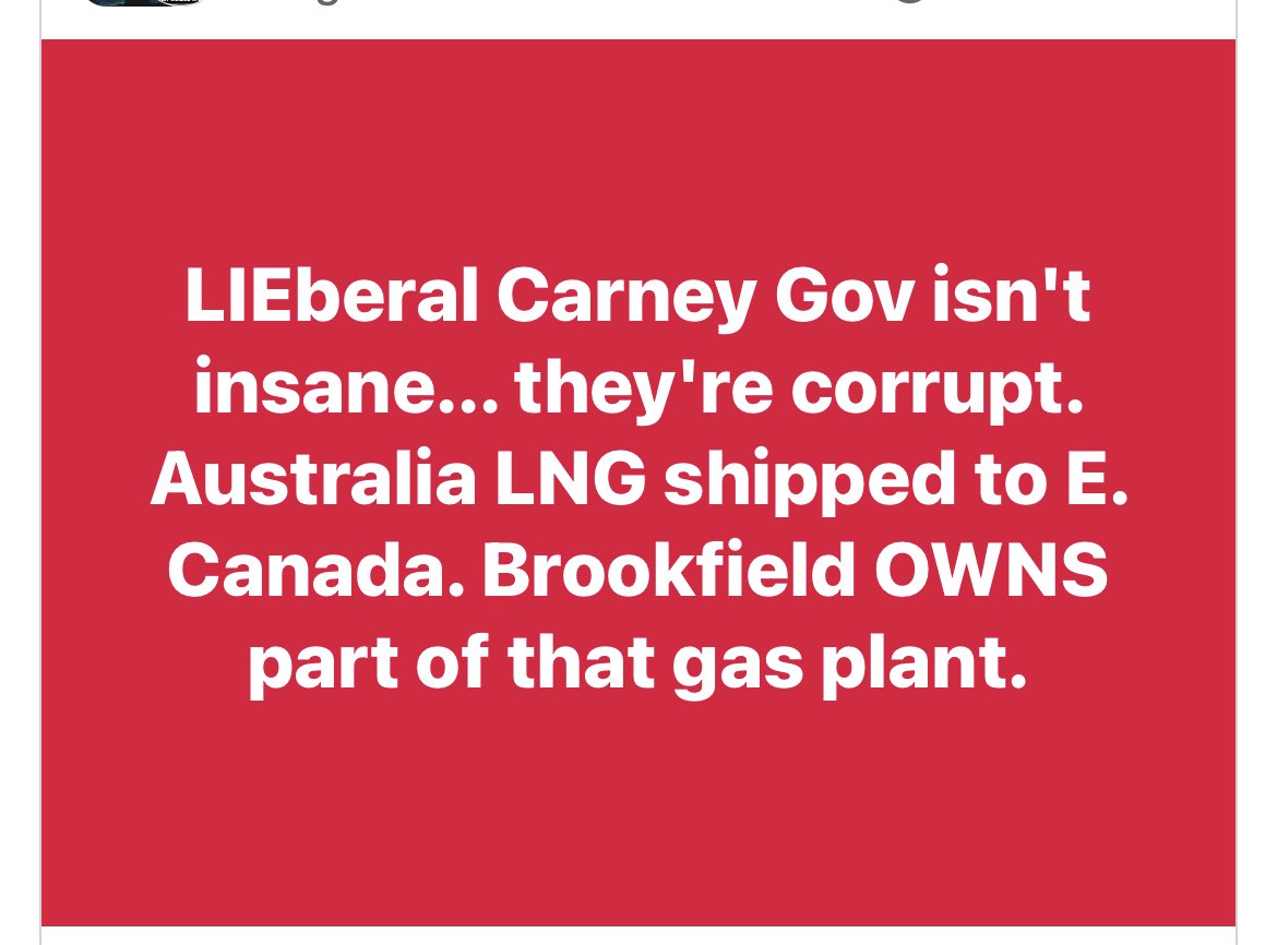 🇨🇦 - Now the Australian LNG purchase makes sense