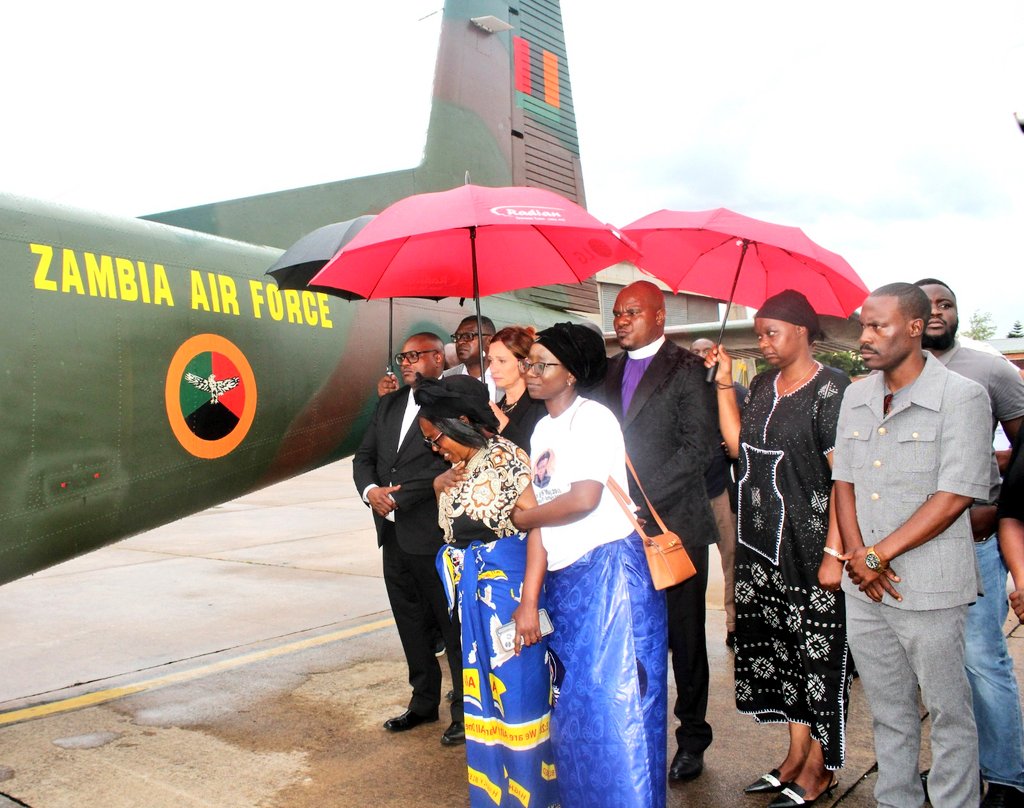 The body of 12-year-old Abel Mwansa Jr., a young Zambian who tragically lost his life during the mass shooting that occurred on 10 February 2026 at Tumbler Ridge Secondary School in British