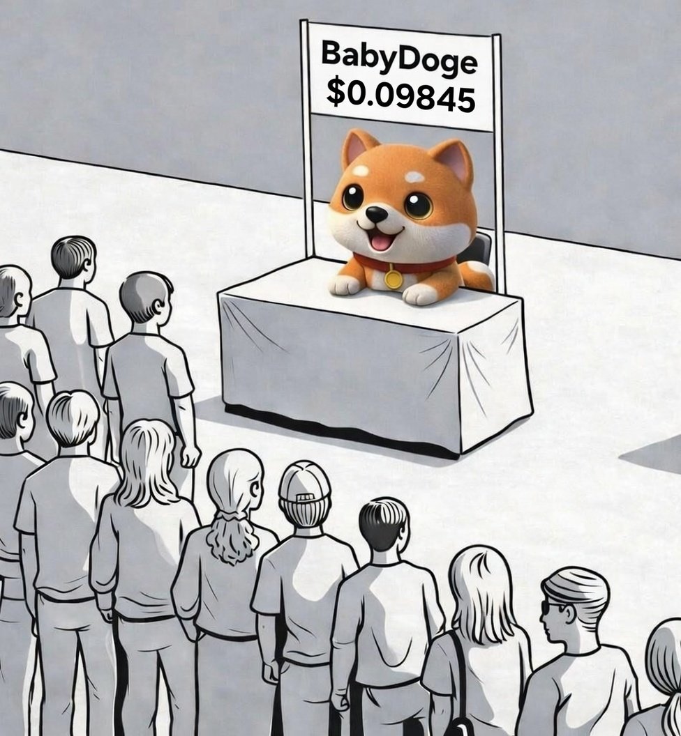 In 2021, $Dogecoin 🐶surged 900% in a single day to reach $0.08 🚀🔥 That's when cryptocurrencies started to explode 💥 and people rushed to buy, fearing they'd miss out FOMO History repeats itself, but in a different way each time $BabyDoge 🐶💎🌑📉🚀🚀🚀🚀🚀🚀🚀🚀🚀🚀🚀🚀🚀🚀🚀