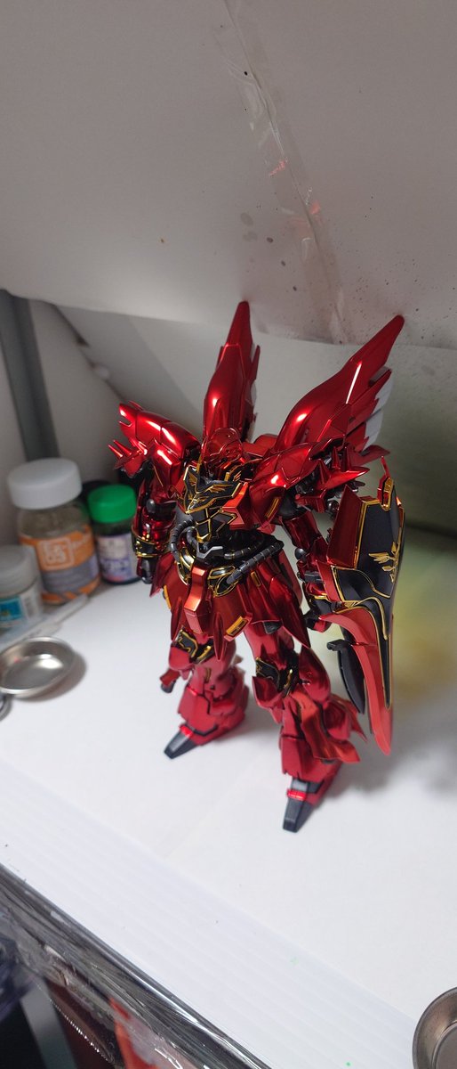 massoooo's tweet photo. 内部フレームと一部パーツだけ塗装
スペシャルコーティング初めて作ったけどなかなかいい https://t.co/DlcVHMFBRV