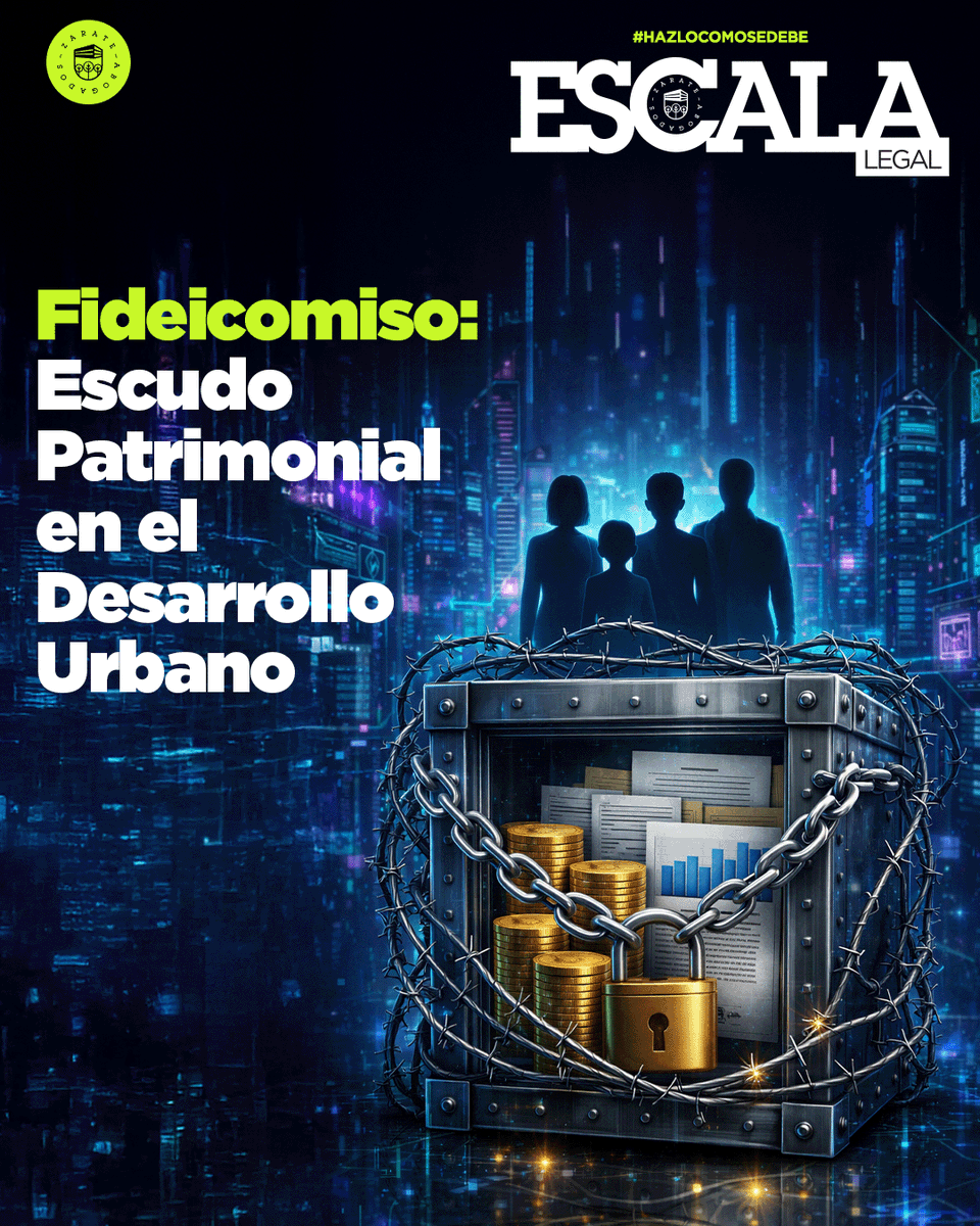 En este número especial de Escala Legal, exploramos el fideicomiso: un instrumento que, bien diseñado y gestionado con asesoría experta, construye un marco inquebrantable para blindar patrimonios.

escalalegal.com/2026/02/28/fid…