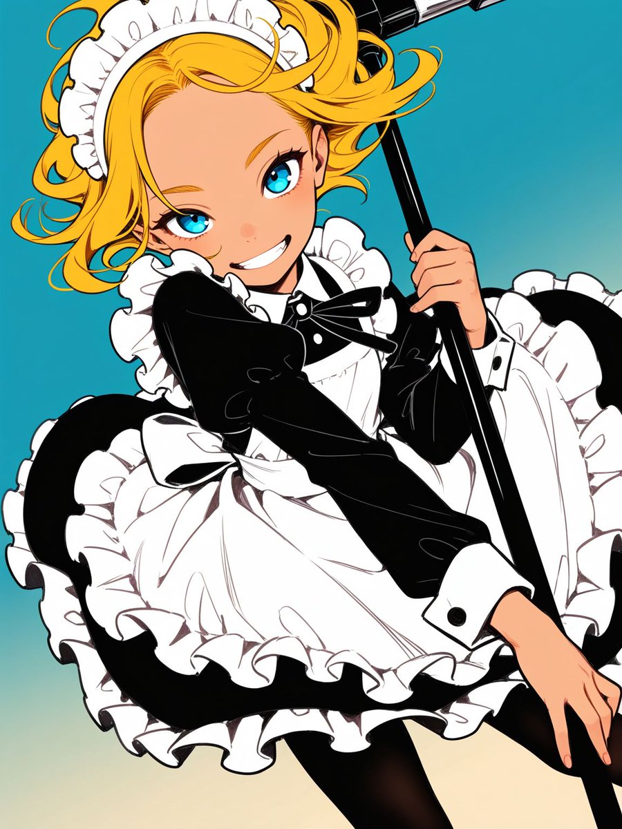 harimaya444's tweet image. #MadewithAI
メイドさんでテスト
でもこれ自己申告なんだよなあ