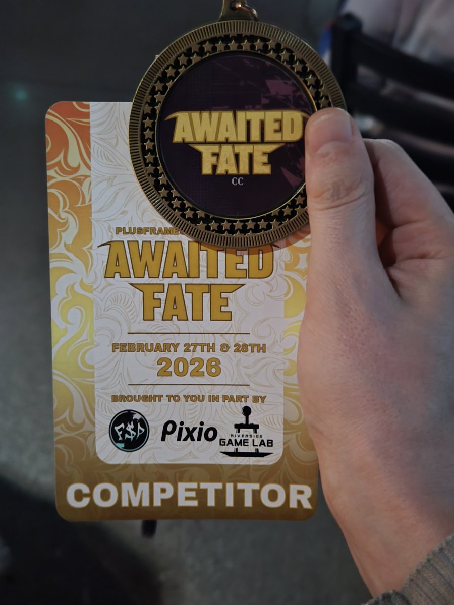 Awaited Fate 2026 カオスコードNSC優勝したぞ～！
ひとりだけやり込みすぎててゴメンね！！

I won Awaited Fate ChaosCode tournament!!
I'm so sorry I've played this game in Japan over 10 years!!!