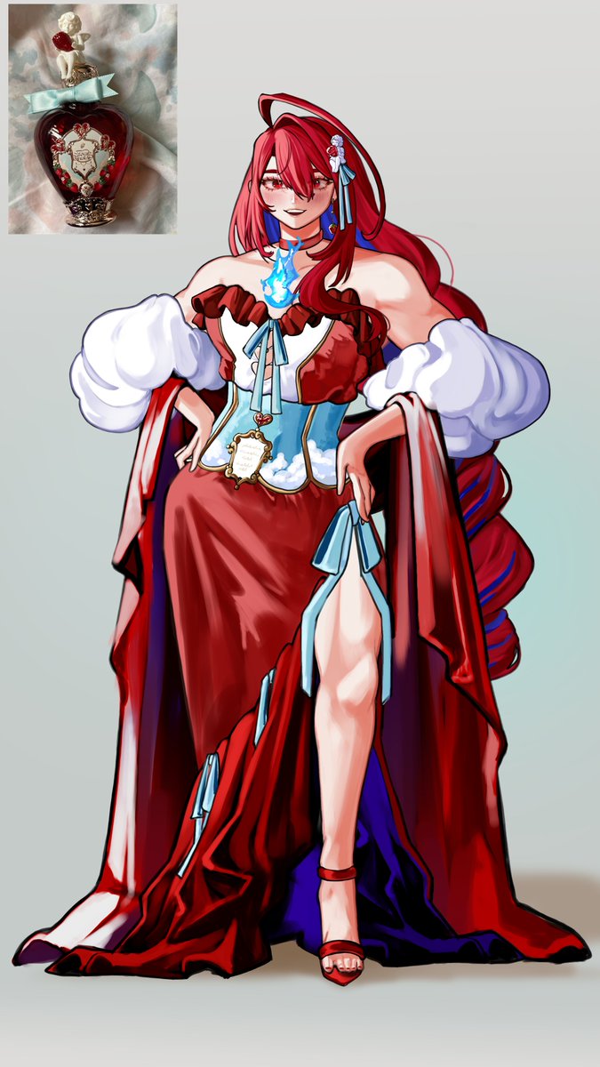 Prefume Series: Elizabeth Rose Bloodflame

#BloodflameArt