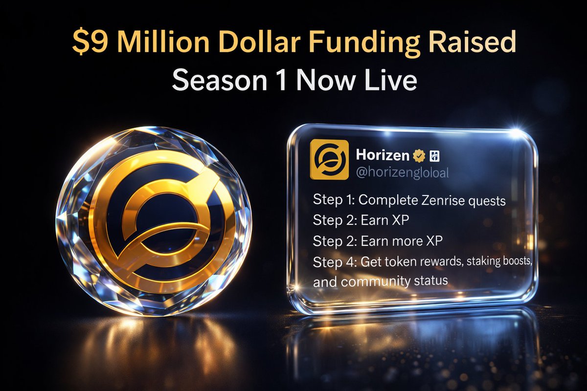 CryptoLakhan's tweet photo. 🚨 $9M Funding Raised & Season 1 is NOW LIVE! 🚀

The token is already listed and trading above $5 💰 — and the best part?
This is a free-to-join opportunity to earn rewards, boost your XP, and position yourself for potential profit.

Don’t fade early alpha 👀

Join Guide 👇
🔗 Go To https://t.co/OCJWhDeQj2
• Connect MetaMask
• Connect X, Discord & YouTube
• Complete all tasks
• Daily check-in for extra points

Get in early. Farm smart. Stack rewards. ⚡

#Horizen #Zenrise #CryptoAirdrop #Web3Rewards #CryptoOpportunity #freeairdrop #cryptoairdrop #horizenseason1update