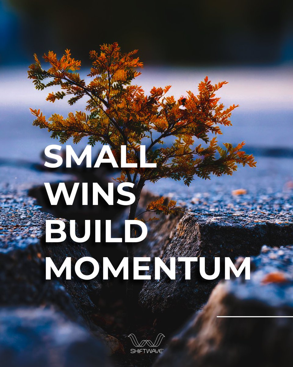 shiftwavepro's tweet image. Consistency is designed, not “willed.”
Make it small enough to finish daily, attach it to a routine you already do, and give yourself a clear “done.”
Momentum follows.

#Routine #SelfDiscipline #Motivation #PersonalGrowth #AtomicHabits #HealthyHabits #LifestyleDesign #StartSmall