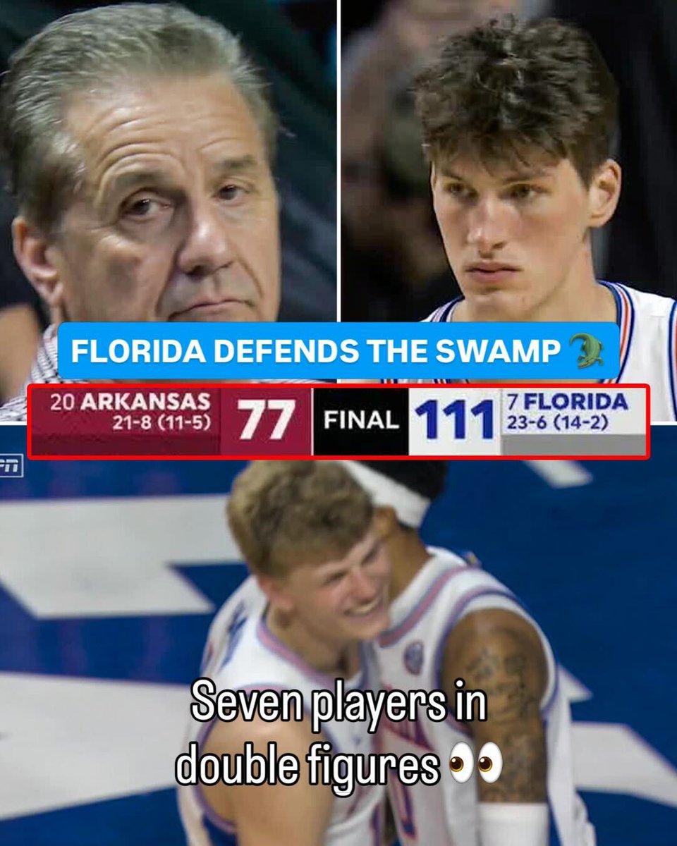 The 34-PT win is the largest in program HISTORY against an AP-ranked opponent 😯