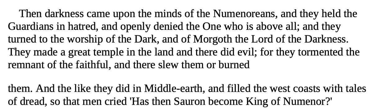 Berek of Númenor, Isildur’s Horse 💍 tweet media