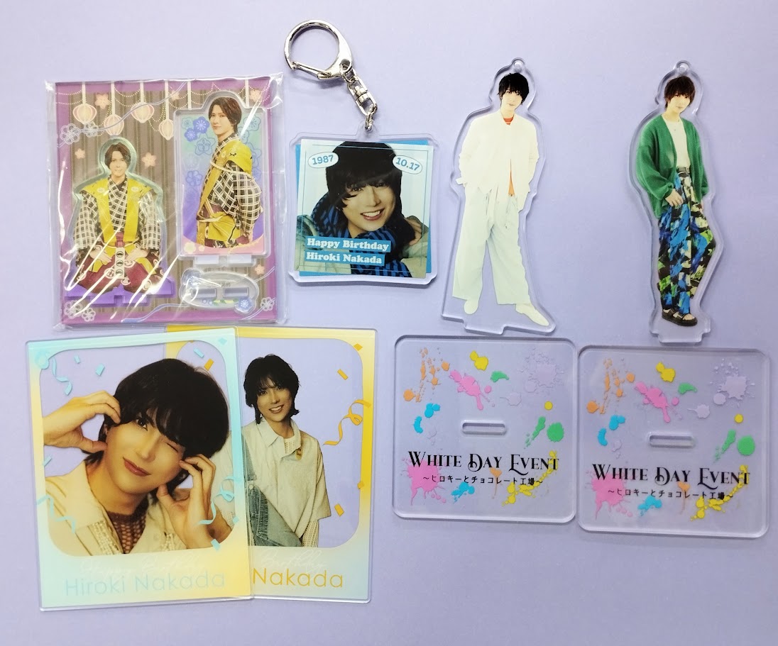 入荷情報】 仲田博喜さん ブロマイド、ましかくカード、アクリル