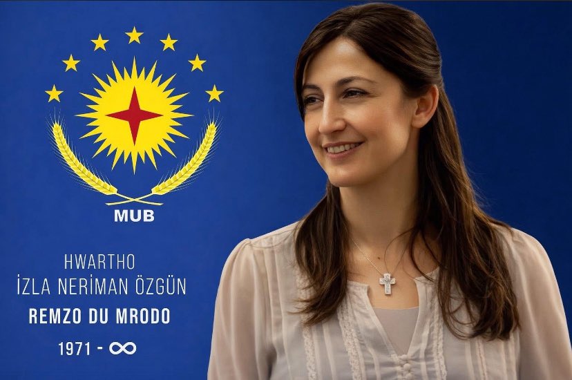 MatayTurker's tweet photo. Havro İzla’yı bugün sadece hatırlamıyoruz; eksikliğini yüreğimizde, mücadelesini omuzlarımızda taşıyoruz.

O, sürgünlerle parçalanmış bir halkın hafızası, susturulmak istenen bir dilin sesi ve ayağa kalkmayı seçen Süryani kadınlarının iradesiydi. Her yasakta direnişi, her sessizlikte sözü, her unutuluşta hafızayı büyüttü.

Çünkü biliyordu: Bir halk önce kadınları yalnızlaştırıldığında, dili unutturulduğunda ve geçmişi silindiğinde kaybettirilir. Bu yüzden Havro İzla’nın mücadelesi sadece bir kadın mücadelesi değil; var olma, hatırlama ve kimlikte ısrar etme mücadelesiydi.

Bugün sene-i devriyesinde acımız da sözümüz de politiktir.
Unutmak teslimiyettir; hatırlamak direniş.

Onun bıraktığı yerden konuşmaya, direnmeye ve kimliğimizi savunmaya devam edeceğiz. Çünkü mücadele edenlerin yolu yarım kalmaz.

Havro İzla yaşıyor; kalbimizde bir yara, mücadelemizde bir umut olarak.