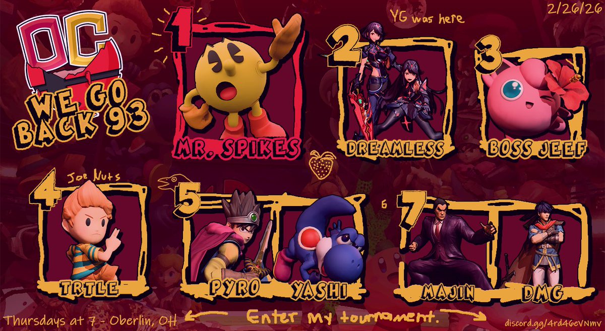 Oberlin Smash tweet media