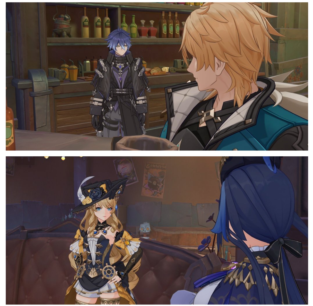 Babu! // bxb  ,  gxg  , varflins  , clorivia
Flagship sekarang jadi tempat nge date pasangan blonde x biru tua ya?