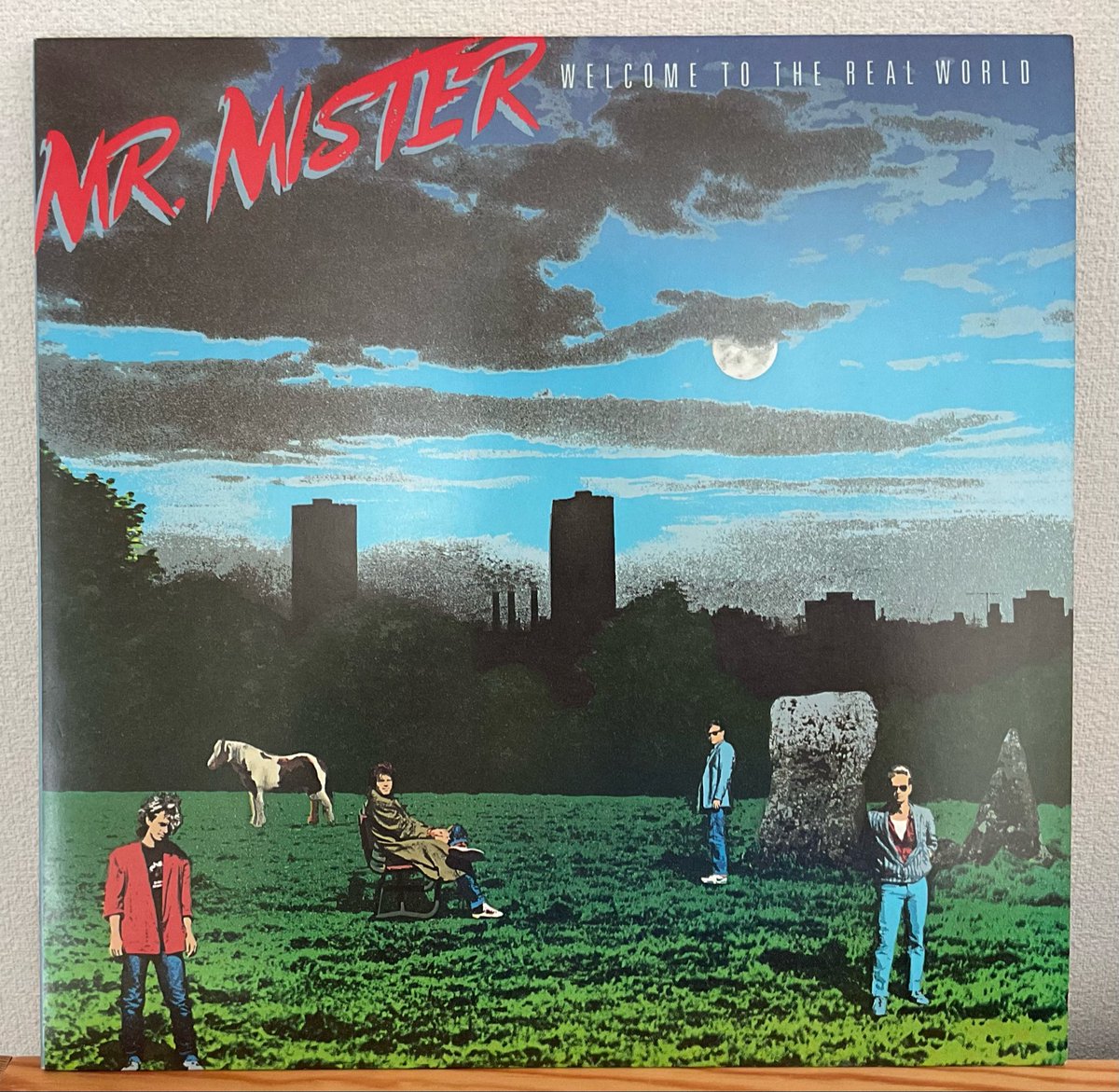 今日のレコード】 MR.MISTER / WELCOME TO THE REAL WORLD <1985年