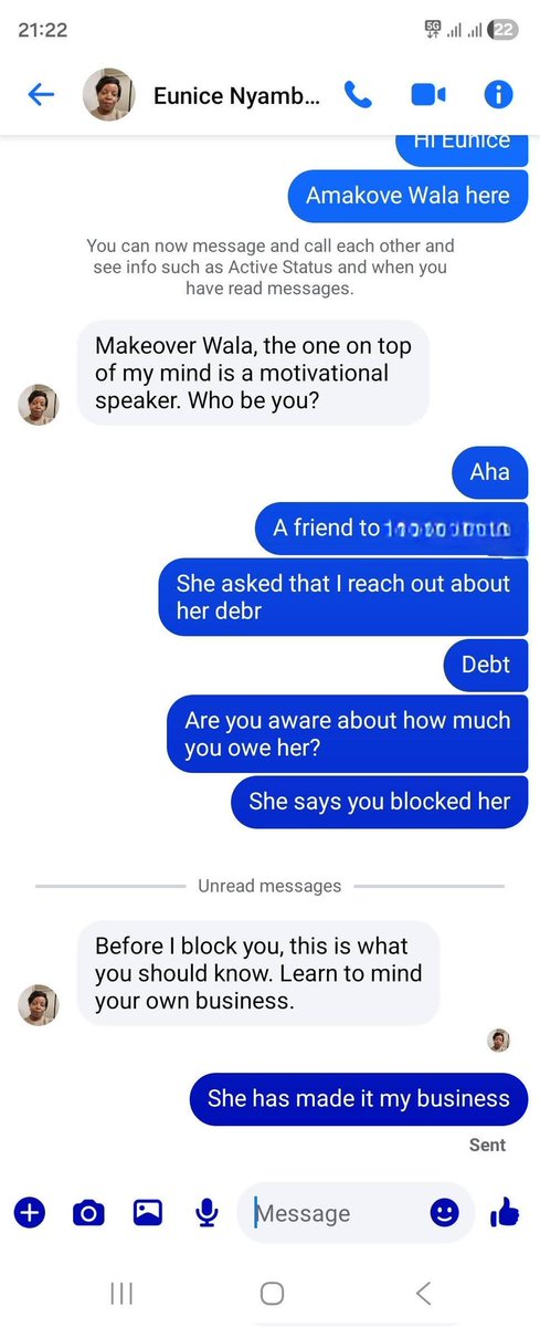 ClintonObonyo's tweet photo. This woman she is called Eunice Nyambura, she owes us 5 million Kenyan shilling, she ran away with a lot of money  of others. She works in Washington at a certain hospital, lets play the game she wants. https://t.co/4yjkwViKz8