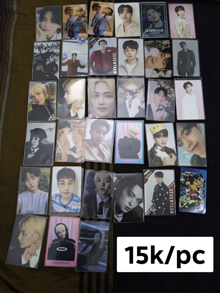 MeilaMour's tweet photo. #wts TAKE ALL ONLY 
AAB #SCOUPS
AAB #JEONGHAN
AAB #MINGYU
AAB #WONWOO
#AABSVT

not for sensitif buyer
dom tangerang https://t.co/fqtpQUPrjl