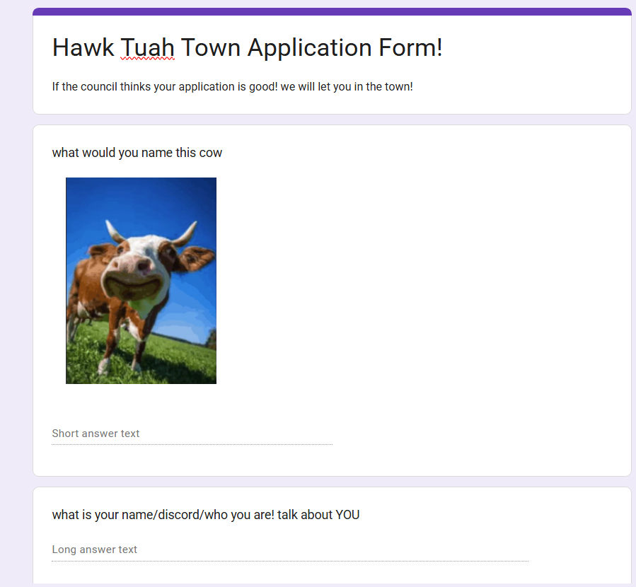 OKAY! FRIENDS/MUTUALS! if you wanna have a shot at joining my friend server i made sign this little thing! (please note we are very selective and this was made for shits n giggles!) but hey! link below