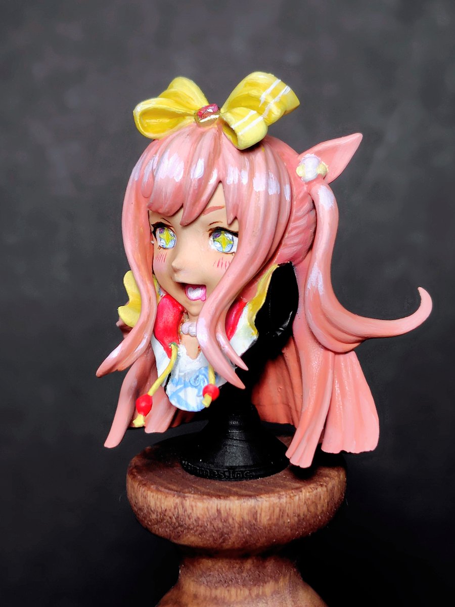 ガレージキット #ウマ娘 原型「秋月剛」様（ @akidukituyosi ） 卯月様