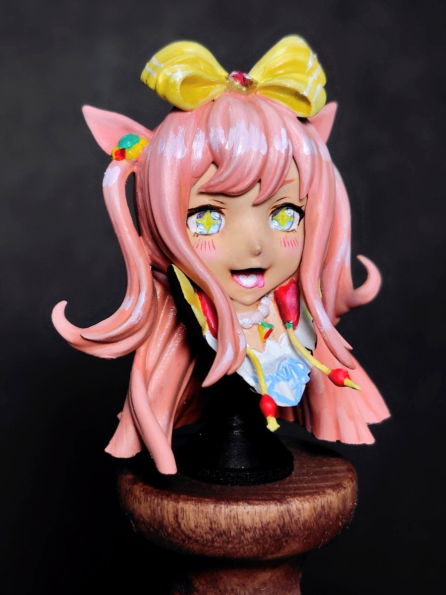 ガレージキット #ウマ娘 原型「秋月剛」様（ @akidukituyosi ） 卯月様