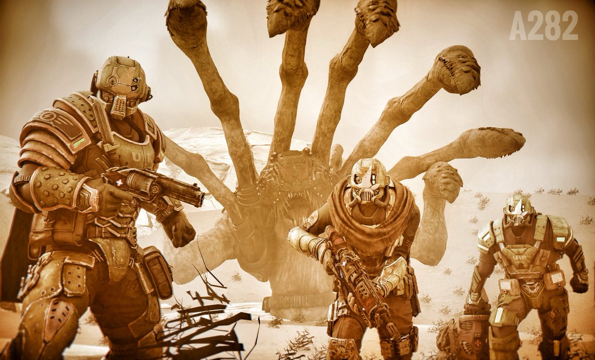Young_Gusano's tweet photo. U.I.R Dune Butchers: The Sand Takes All.

#GearsofWar #UIR #Blender #BlenderArt #GearsArt #GearsofWarArt
 
Models ripped by Kónna https://t.co/PZUotSrwHX