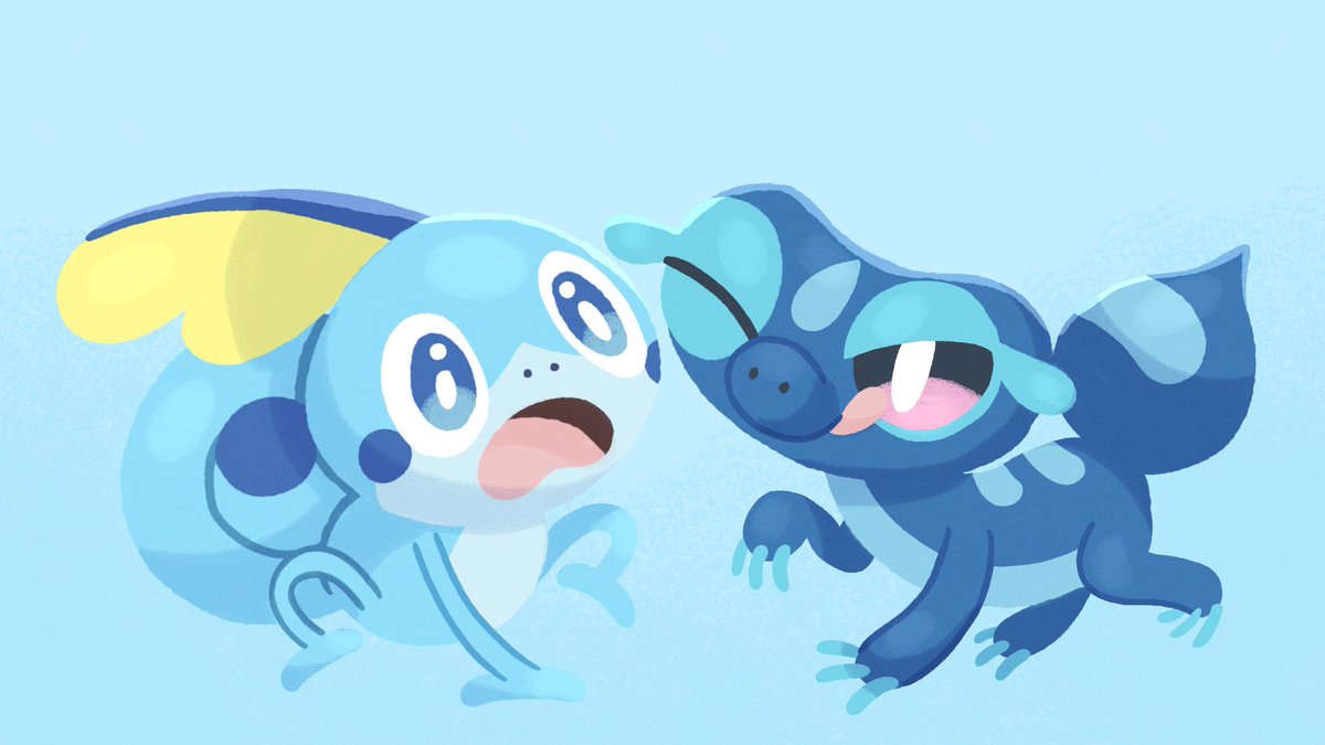 そろった🌿🔥💧