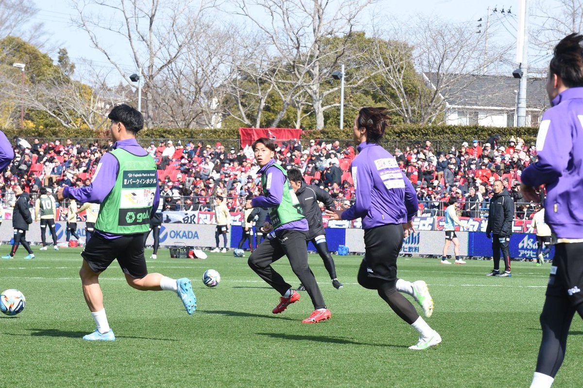 【3/1 #いわきFC 戦】

𝑾𝑨𝑹𝑴𝑰𝑵𝑮 𝑼𝑷 🔥🔥🔥

#藤枝MYFC
#一体感プラス1
#2026いわきvs藤枝