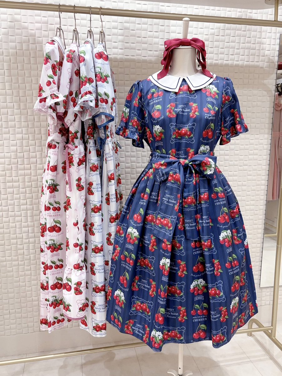 ❣️本日最終日❣️ 【Melody BasKet】 Fresh Cherry series ・襟付き