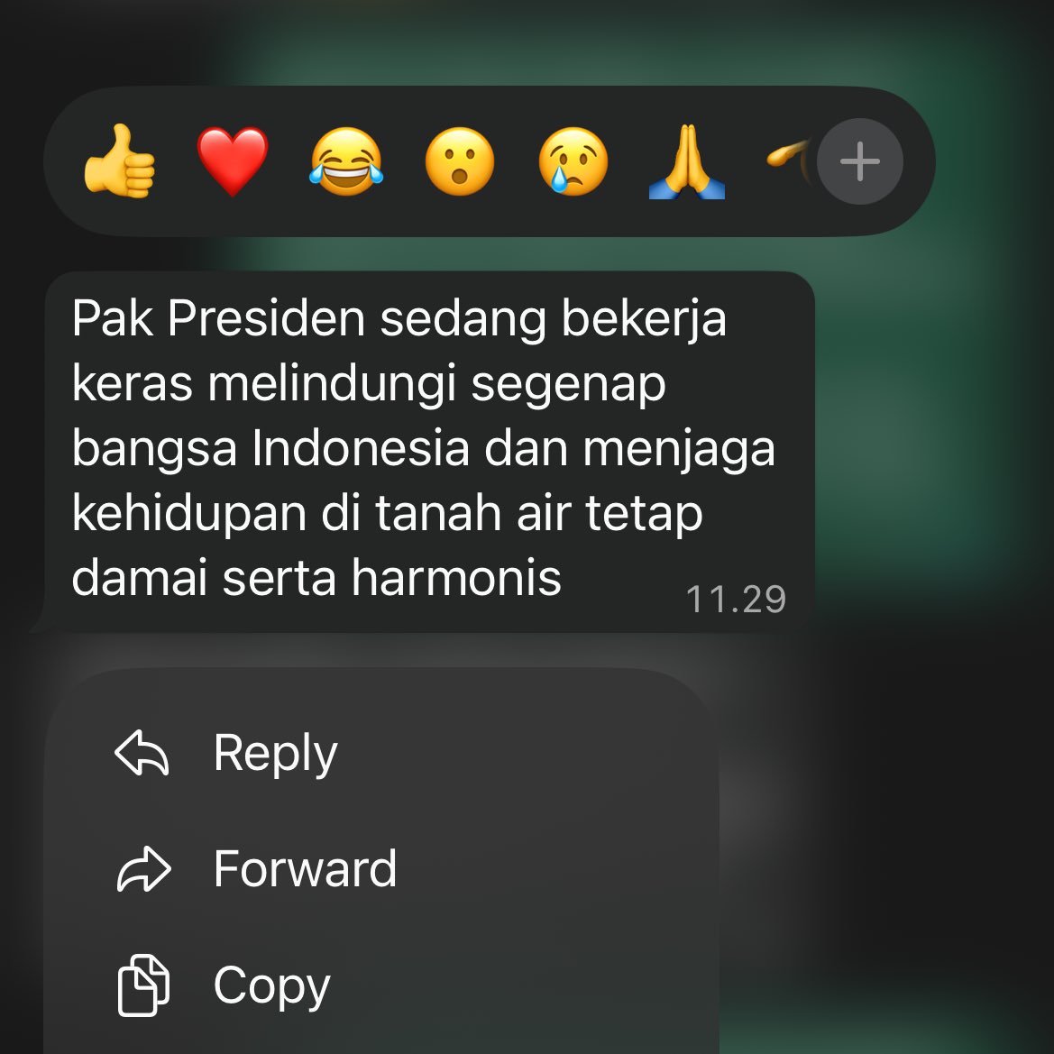 🚨 BREAKING NEWS: MBG bakal tetap berjalan, meski ada perang Amerika-Israel Vs Iran (?)

Kepala BGN Dadan Hindayana berharap perang tidak meluas dan mengganggu kehidupan di Indonesia.

“Pak Presiden (Prabowo Subianto) sedang bekerja keras melindungi segenap bangsa Indonesia dan