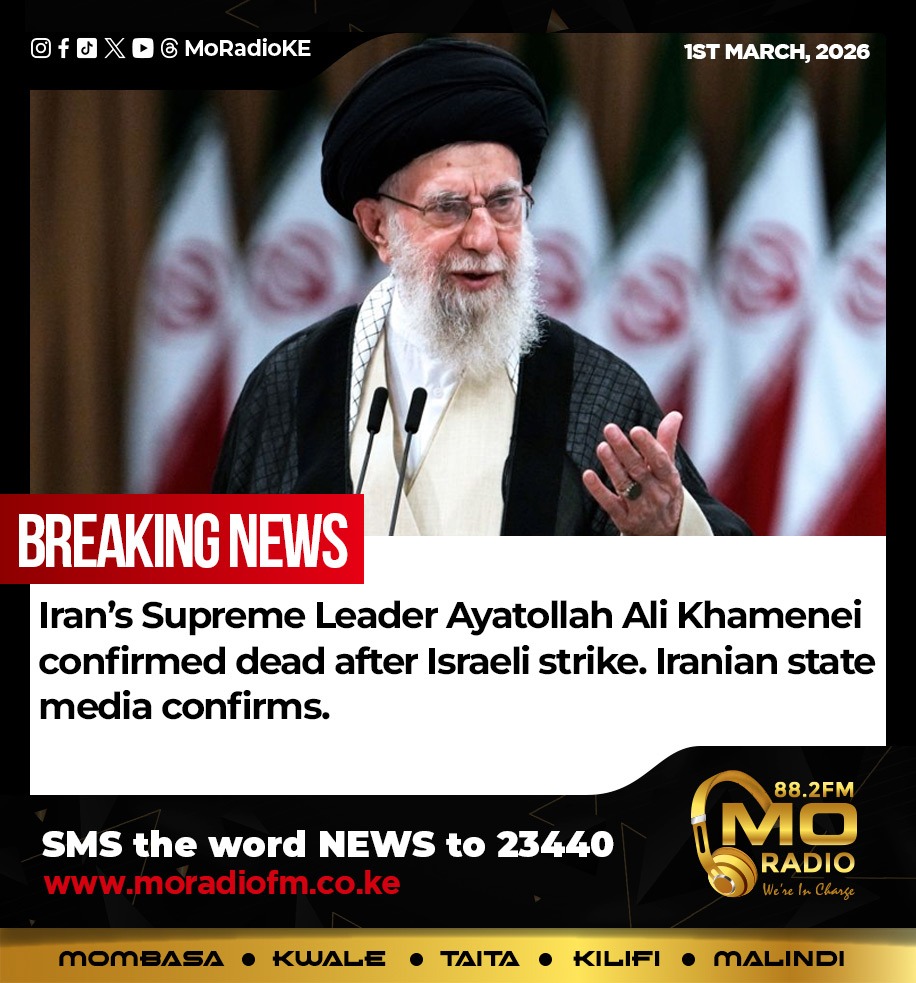 MoRadioKE's tweet photo. Khamenei is dead
#moradioke #MoEasy #MONews #WeAreIncharge #Iran #IsraelIranWar https://t.co/owjaZgwdPU