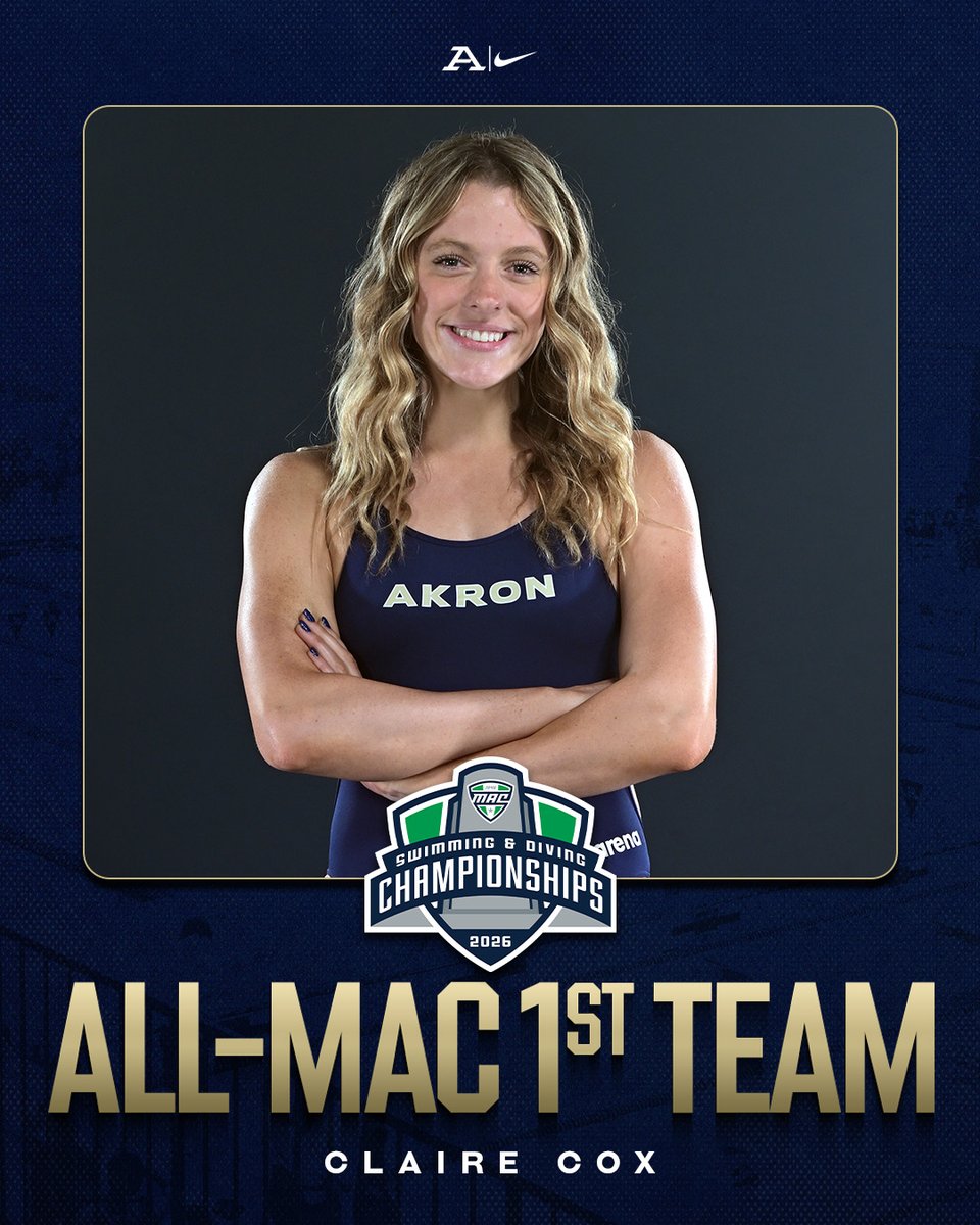 Akron Zips Swimming & Diving tweet media