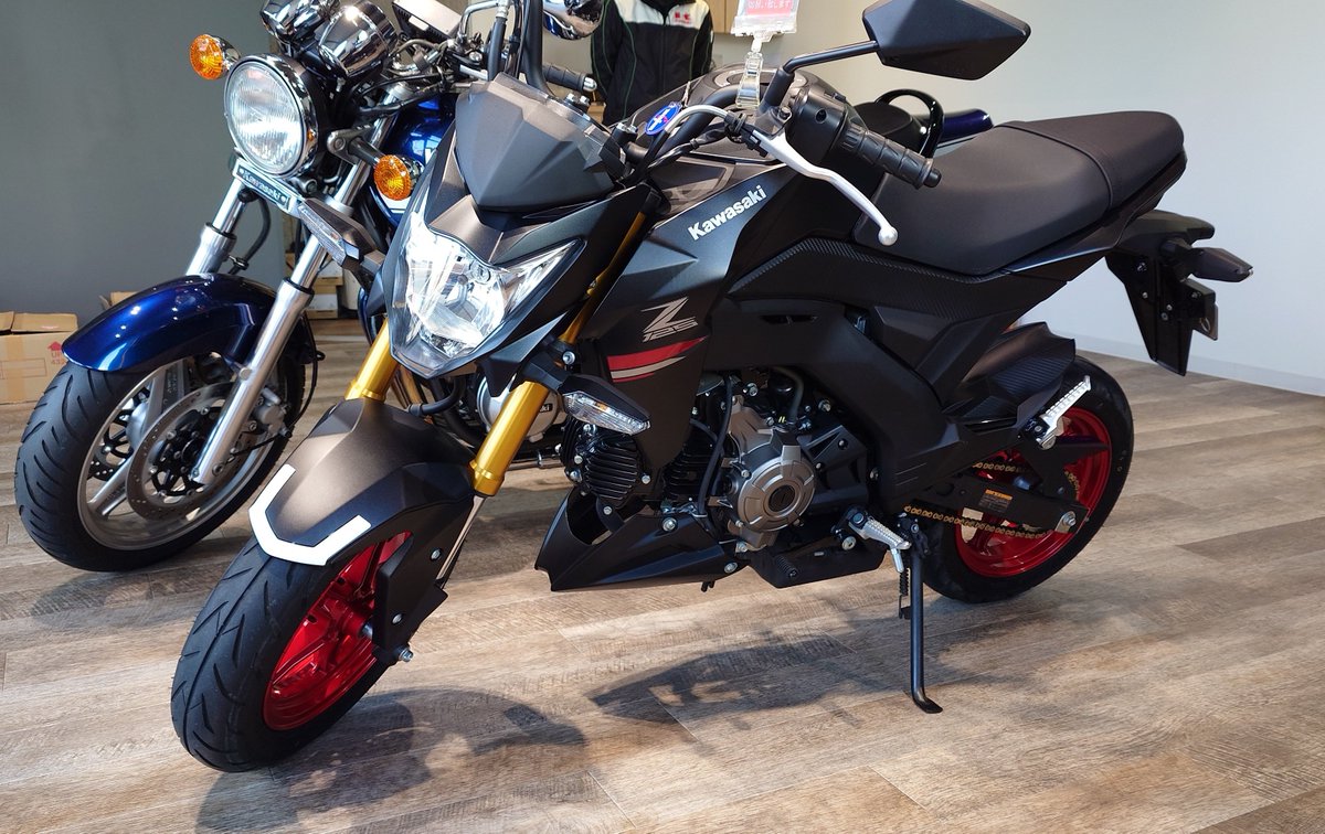 本日納車！Z125pro！ まぁ嫁様の通勤バイクなので 断じて私のおもちゃ