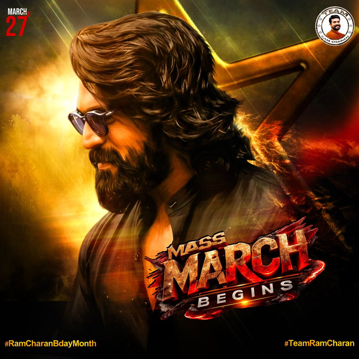 TeamAdoni's tweet photo. Welcome to the Mega Power Mass Ma𝐑𝐂h ⭐⭐⭐

#RamCharan 
#RamCharanBdayMonth #PEDDI #TeamRamCharan https://t.co/bXNYszL1hj
