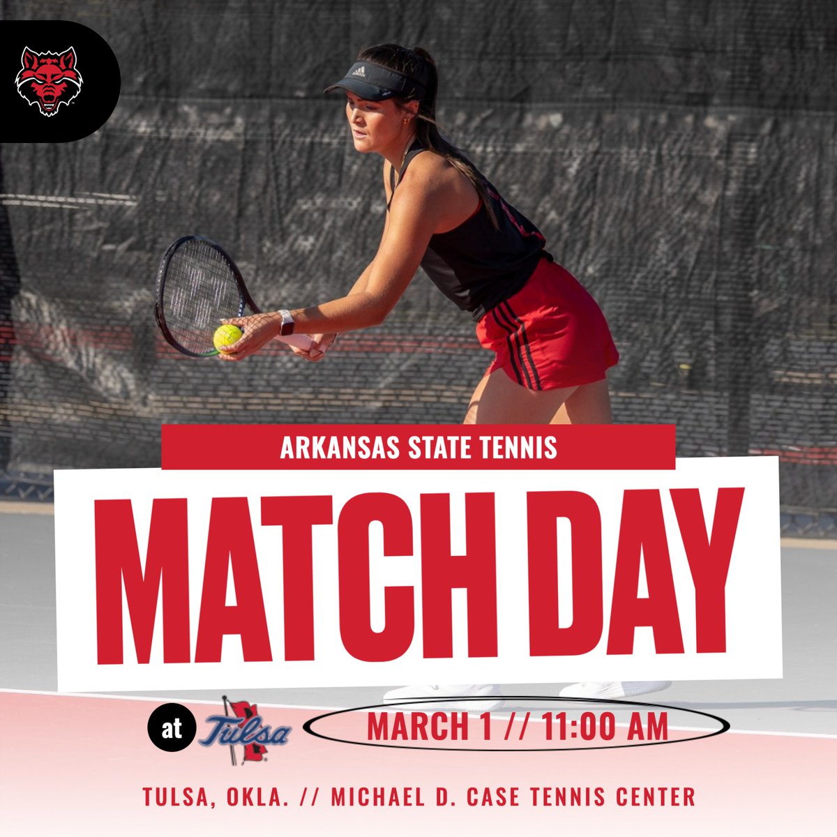 Arkansas State Red Wolves Tennis tweet media