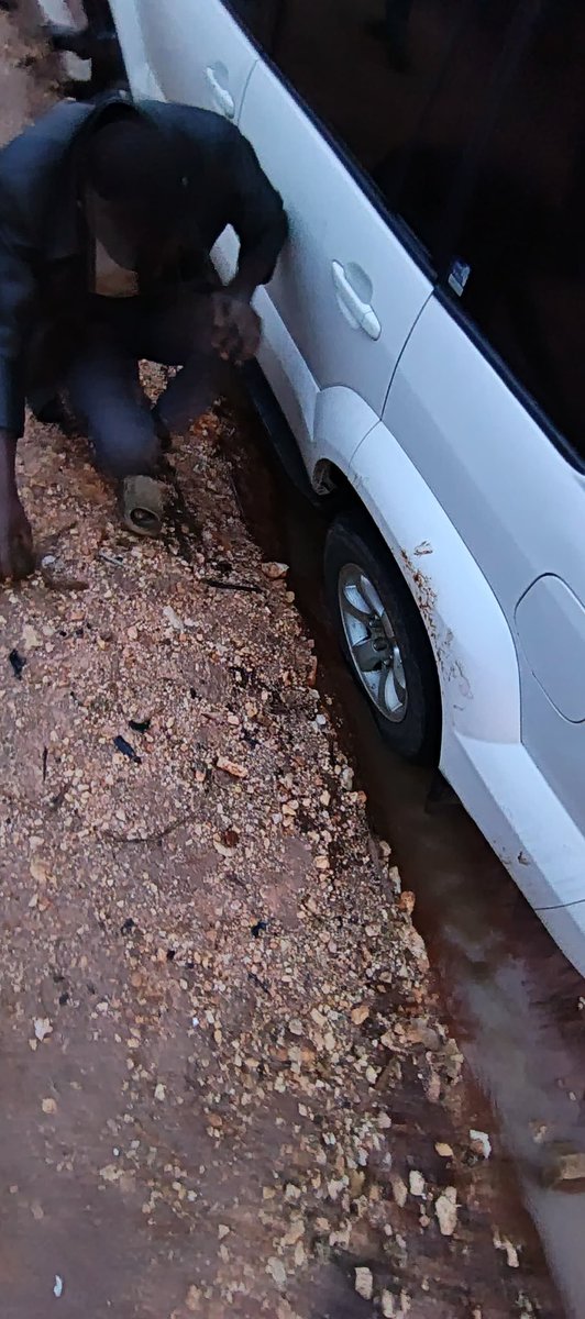 ReubenKigame's tweet photo. Narrowly escaped death at 5:00 AM this morning because of careless overtaking and speeding of the Easy Coach bus along the Kapsabet-Chavakali road. We had to swerve to avoid a head-on collision, landing us in a ditch. The contractor, county and highways authority are responsible for the condition of the road at Shiru where the incident occurred. Praise be to God who has spared our lives and many thanks to Mr Manasseh Kijo and his young men that helped us out of that ditch. Glad to be able to proceed with my journey to speak at University of Eldoret.