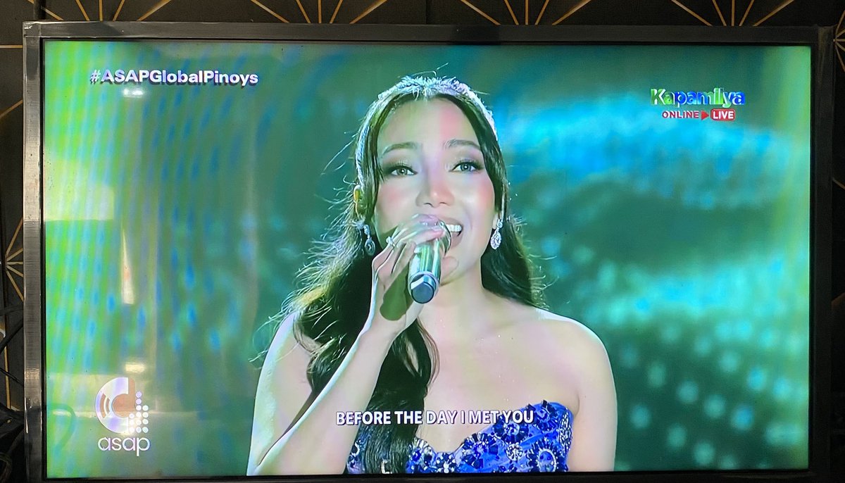 LRVS8's tweet photo. Queen Jona on @ASAPOfficial 
So flowy elegance

#ASAPGlobalPinoys https://t.co/I5ahE9vUhG