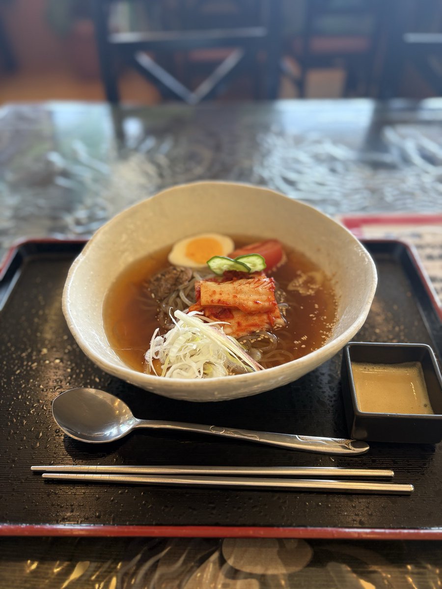 サウナ× 韓国冷麺辛子全投入むせ込みフィニッシュ