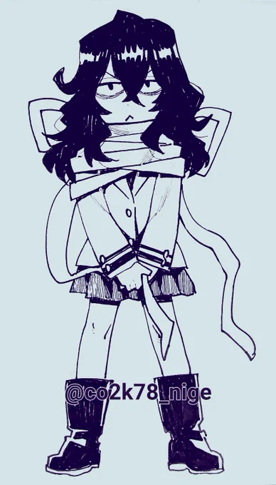 いざという事態に備えて様々なサイズの制服を備えてあるのさ!! (どういう事態を…?) こういう事態さ!!!!