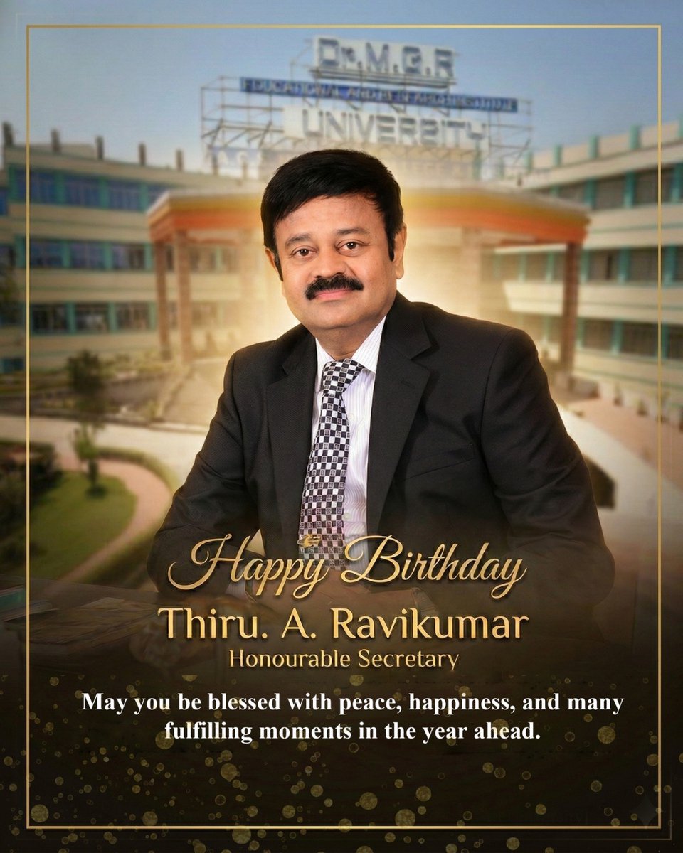 Dr.MGR E&R Institute tweet media