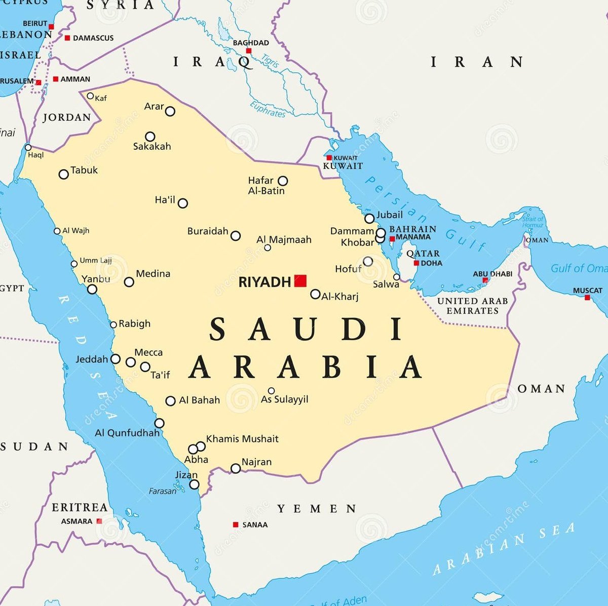 In Germany there are 2750 mosques while in Saudi Arabia there are no churches.