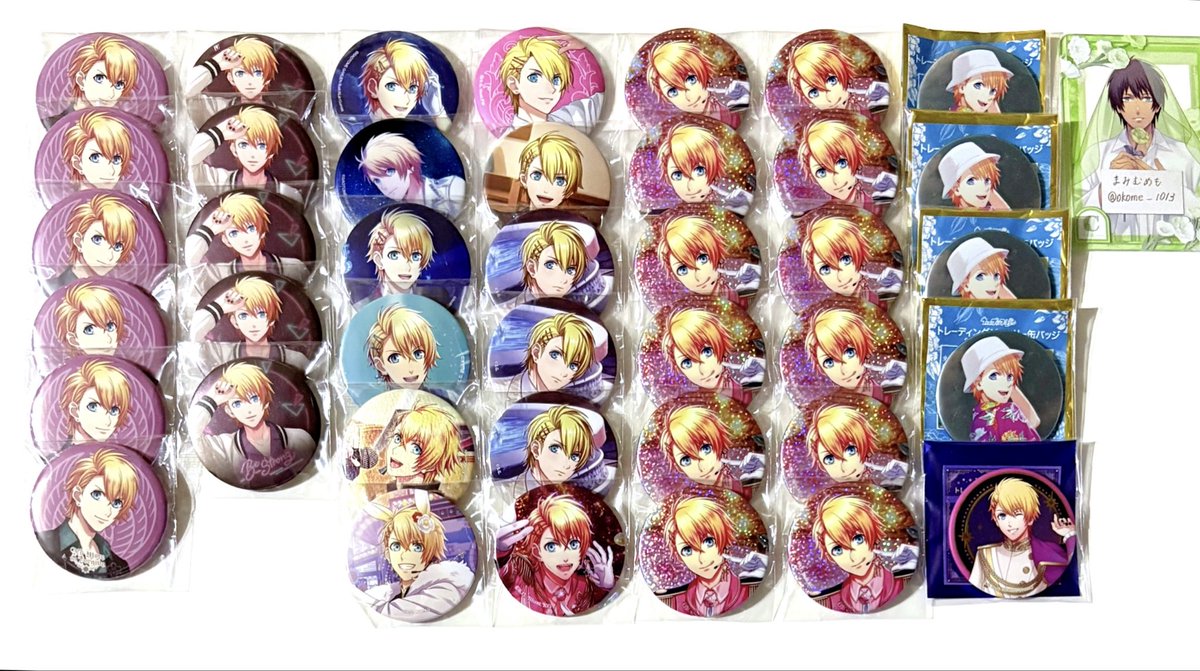 交換】うたプリ 缶バッジ 来栖翔さん 譲￤画像1-2 求￤画像3 ✧郵送1点