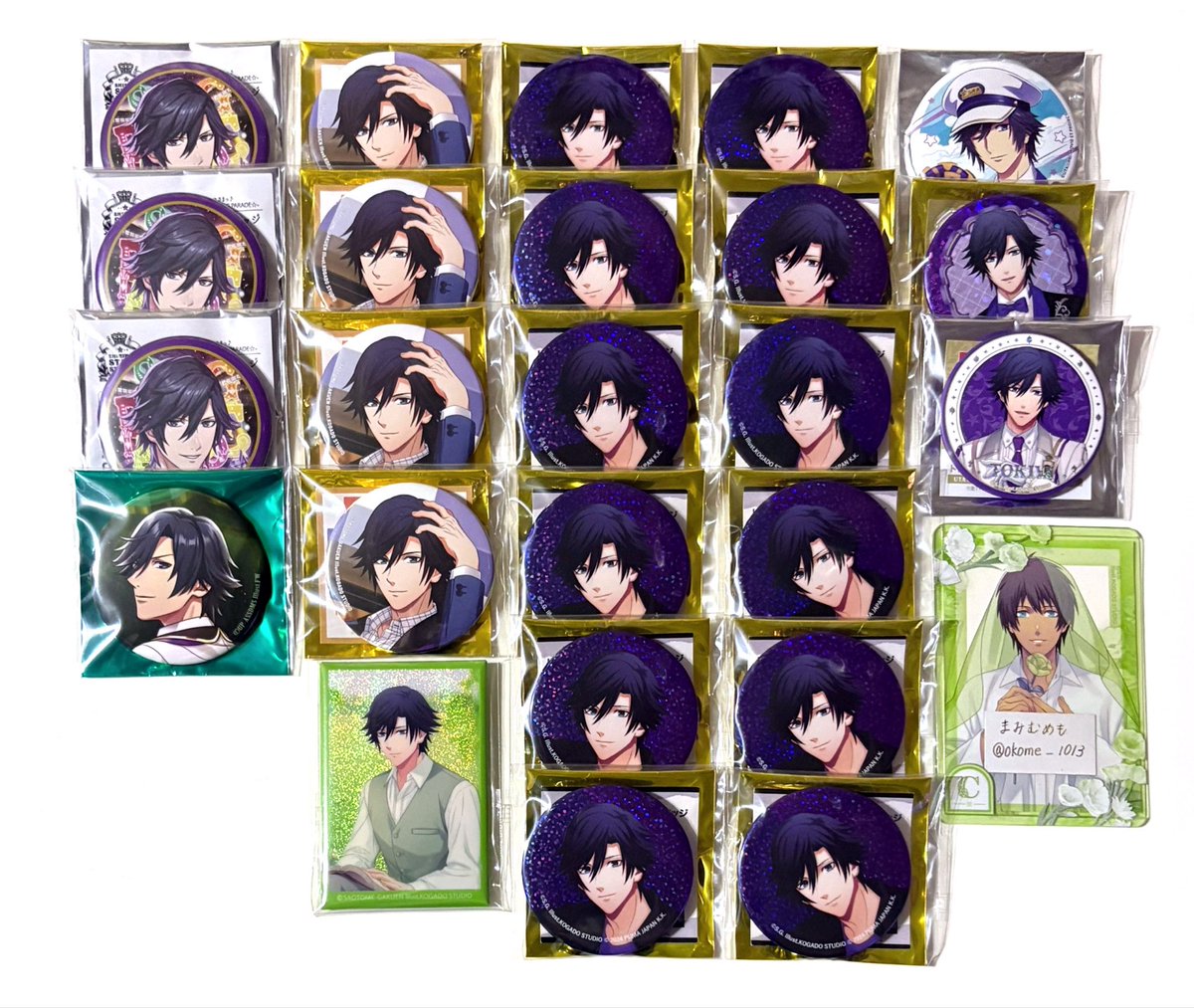 交換】うたプリ 缶バッジ 一ノ瀬トキヤさん 譲￤画像1-2 求￤画像3