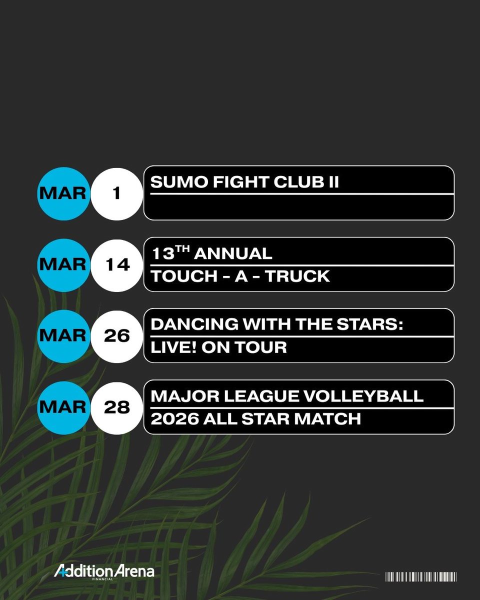 Addition Financial Arena tweet media